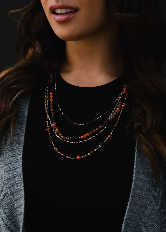 Madrid Layered Necklace panacheaccessories Necklaces Madrid Layered Necklace panacheaccessories Necklaces