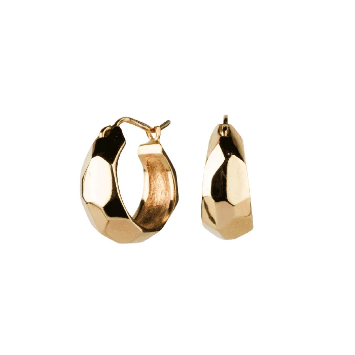 Corey Egan Gold Fragment Huggie Hoops PreStyled Sets