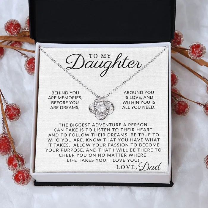 Necklaces ShineOn Fulfillment You Got What It Takes To My Daughter From Dad Father to Daughter Gift Christmas Gifts Birthday Present Graduation Necklace Valentines Day