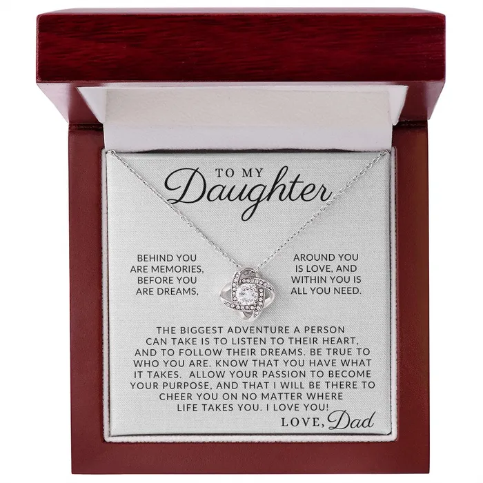 Necklaces ShineOn Fulfillment You Got What It Takes To My Daughter From Dad Father to Daughter Gift Christmas Gifts Birthday Present Graduation Necklace Valentines Day
