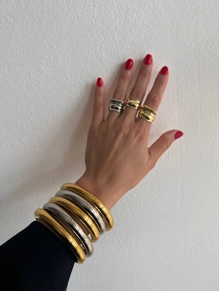 pau jewelry Rings Chunky band ring