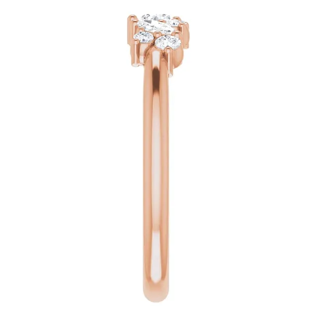 Storyteller by Vintage Magnality Rings Mosaic MultiShape 13 CTW Natural Diamond Ring Solid 14K Rose White Yellow Gold