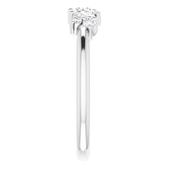 Storyteller by Vintage Magnality Rings Mosaic MultiShape 13 CTW Natural Diamond Ring Solid 14K Rose White Yellow Gold