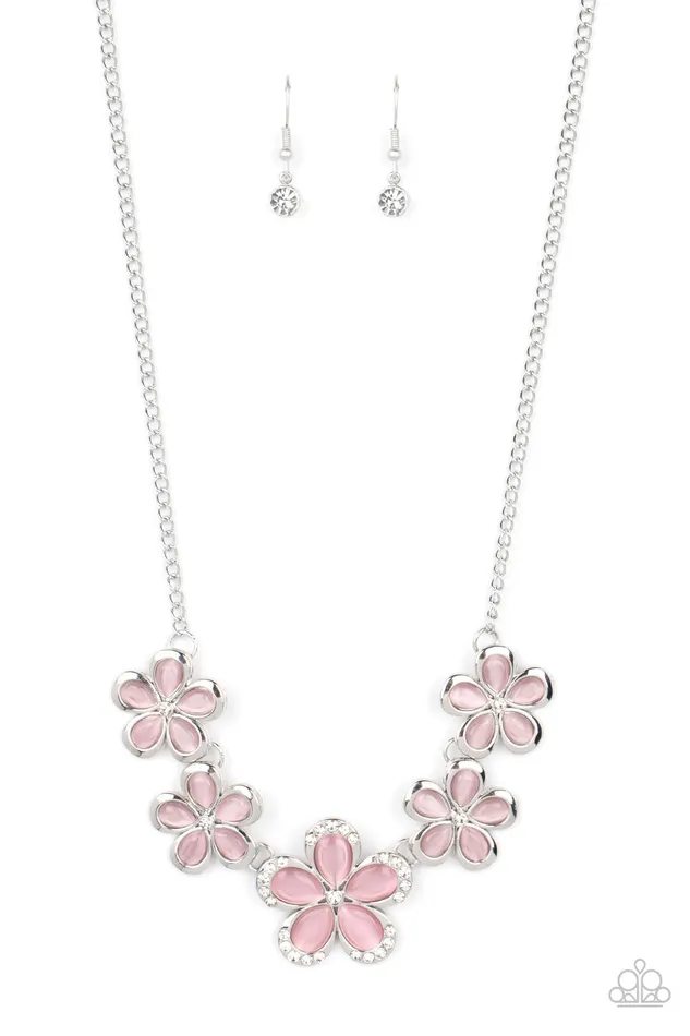 A Finishing Touch Jewelry Necklaces Paparazzi Garden Daydream Pink Necklace