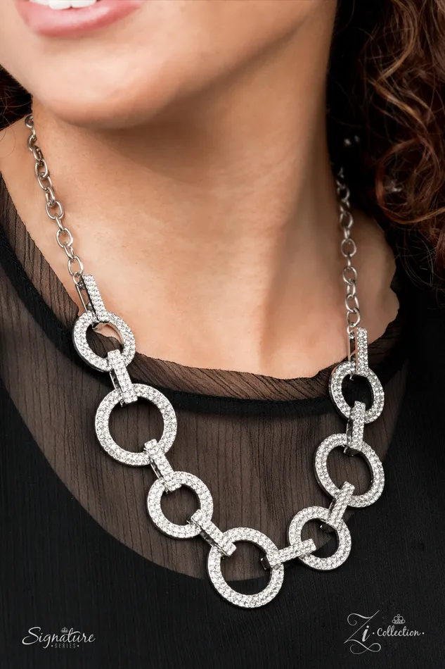 A Finishing Touch Jewelry Necklaces Paparazzi The Missy 2021 Zi Collection White Necklace A Finishing Touch Jewelry Necklaces Paparazzi The Missy 2021 Zi Collection White Necklace