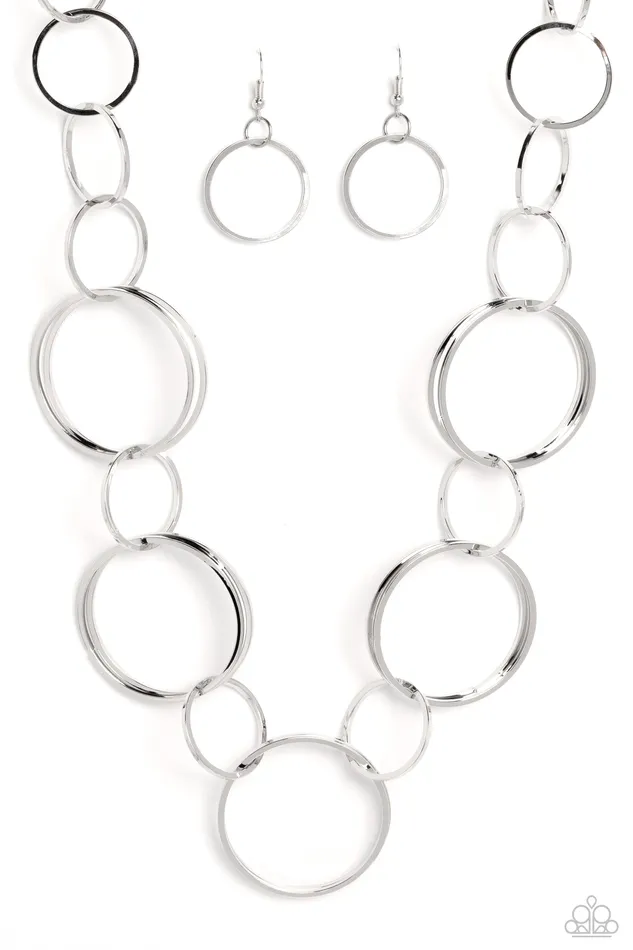 A Finishing Touch Jewelry Rings Paparazzi Shimmering Symphony Silver