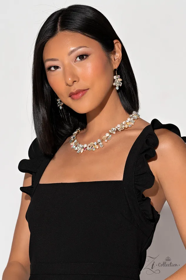 A Finishing Touch Paparazzi Enchanting 2023 Gold Zi Collection Necklace Necklaces
