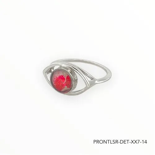 Detroit Graffiti Rings Natalie Ring Rhodium Size 7