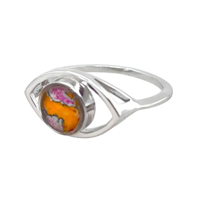 Detroit Graffiti Rings Natalie Ring Rhodium Size 7