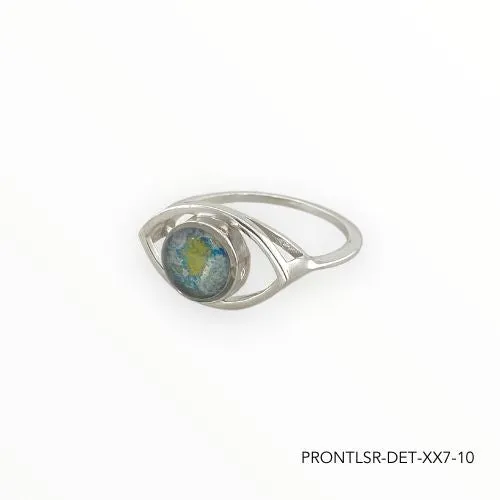 Detroit Graffiti Rings Natalie Ring Rhodium Size 7