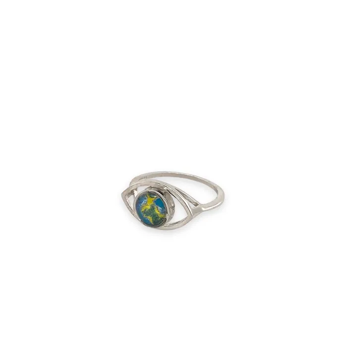 Detroit Graffiti Rings Natalie Ring Rhodium Size 7