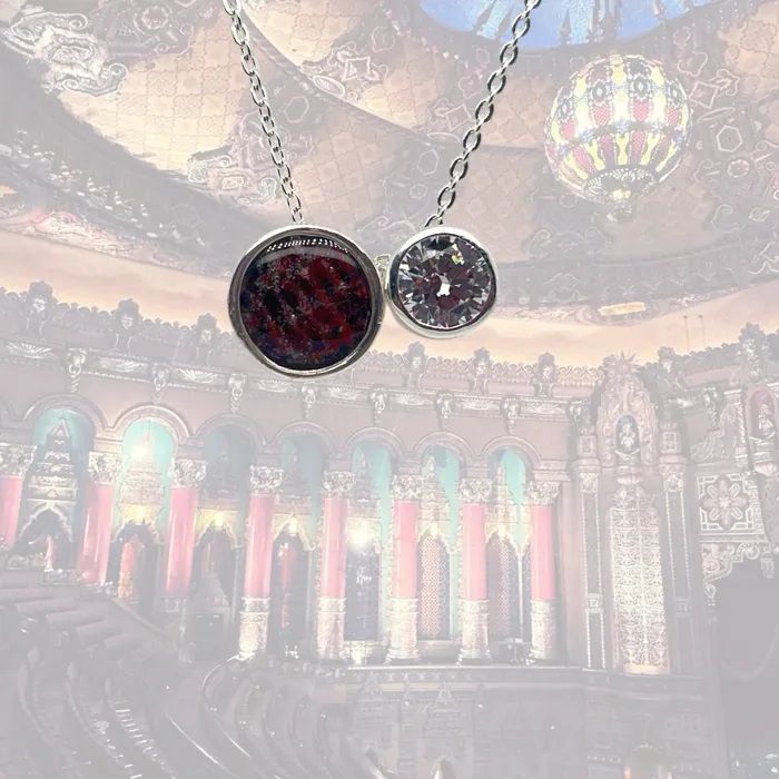 Fox Theatre Necklaces Blair Duet Necklace Silver