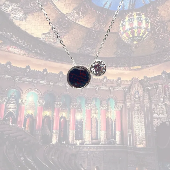 Fox Theatre Necklaces Blair Duet Necklace Silver
