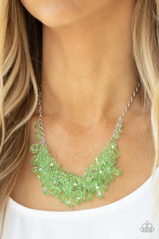 Necklaces A Finishing Touch Jewelry Paparazzi Let The Festivities Begin Green Necklace Necklaces A Finishing Touch Jewelry Paparazzi Let The Festivities Begin Green Necklace