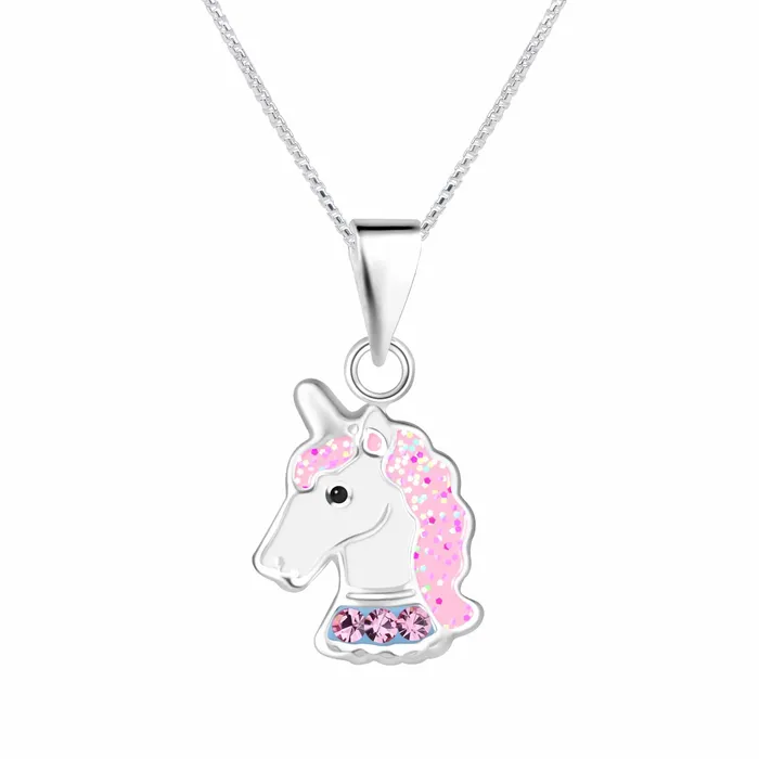 Necklaces Cherished Moments Sterling Silver Stardust Unicorn Necklace Cherished Moments Necklaces Cherished Moments Sterling Silver Stardust Unicorn Necklace Cherished Moments