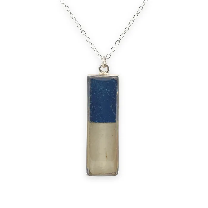 Necklaces Comerica Park Dugout Nechelle Necklace Silver