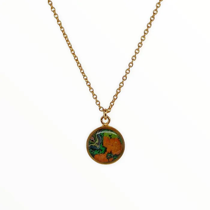 Necklaces Custom Jewelry Amy Necklace Gold