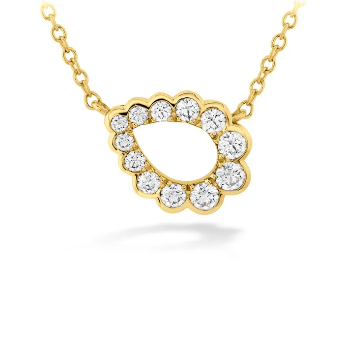 Necklaces Hearts On Fire Aerial Regal Scroll Diamond Necklace Hearts On Fire