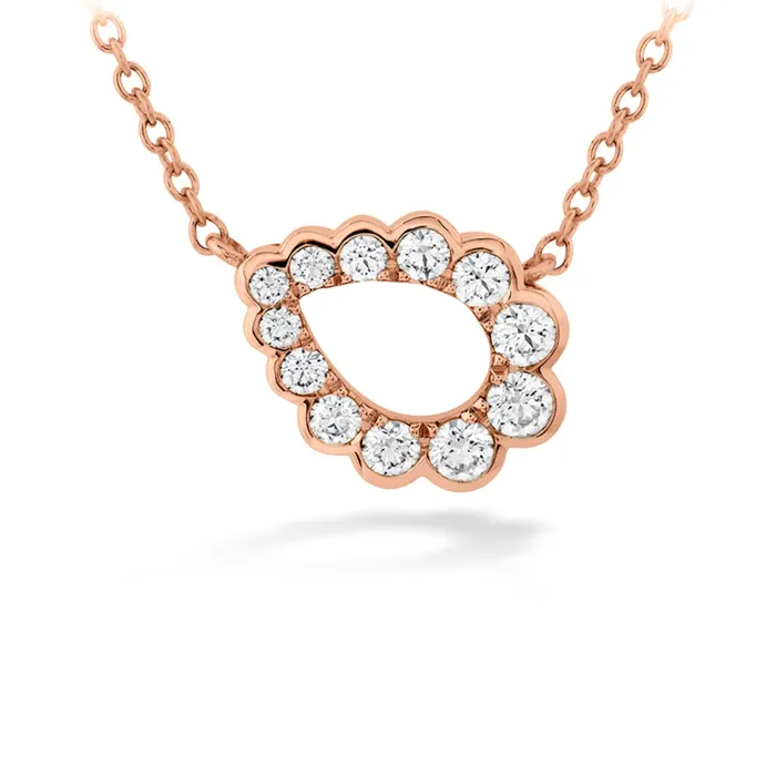 Necklaces Hearts On Fire Aerial Regal Scroll Diamond Necklace Hearts On Fire