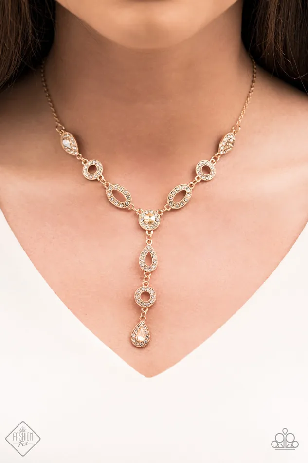 Necklaces Paparazzi Royal Redux Gold Fashion Fix Necklace A Finishing Touch Jewelry Necklaces Paparazzi Royal Redux Gold Fashion Fix Necklace A Finishing Touch Jewelry
