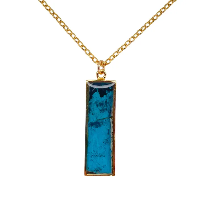 Necklaces U of M Campus Rock Nechelle Necklace Gold