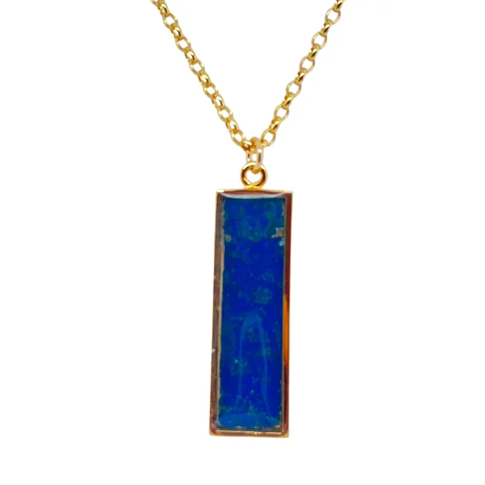 Necklaces U of M Campus Rock Nechelle Necklace Gold