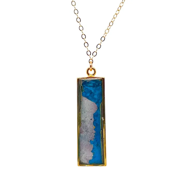 Necklaces U of M Campus Rock Nechelle Necklace Gold