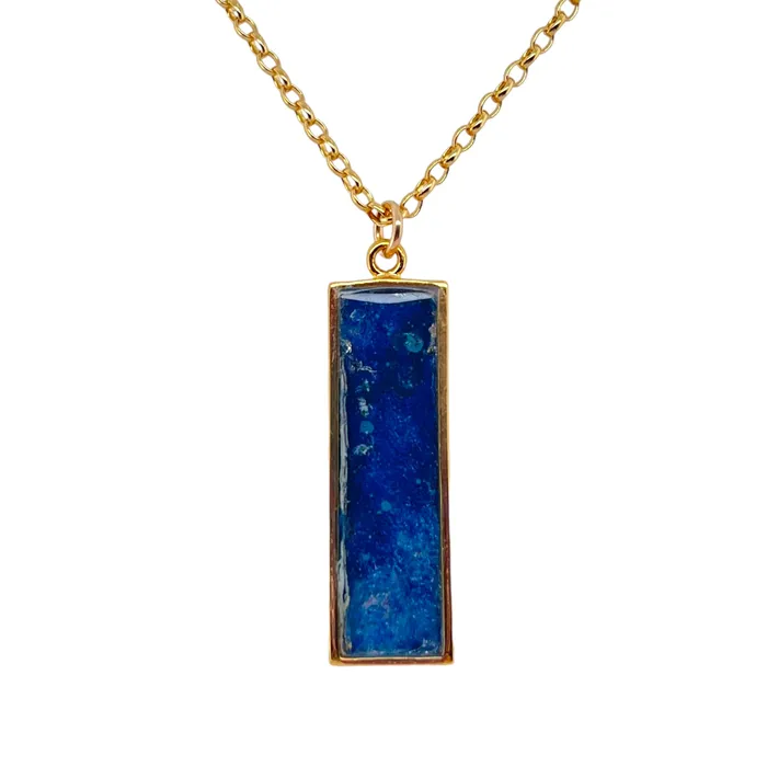 Necklaces U of M Campus Rock Nechelle Necklace Gold