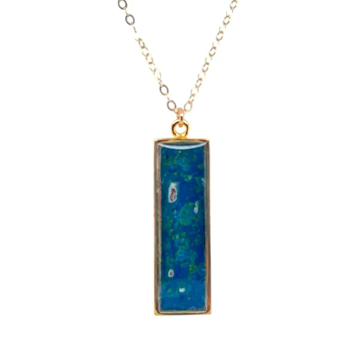 Necklaces U of M Campus Rock Nechelle Necklace Gold