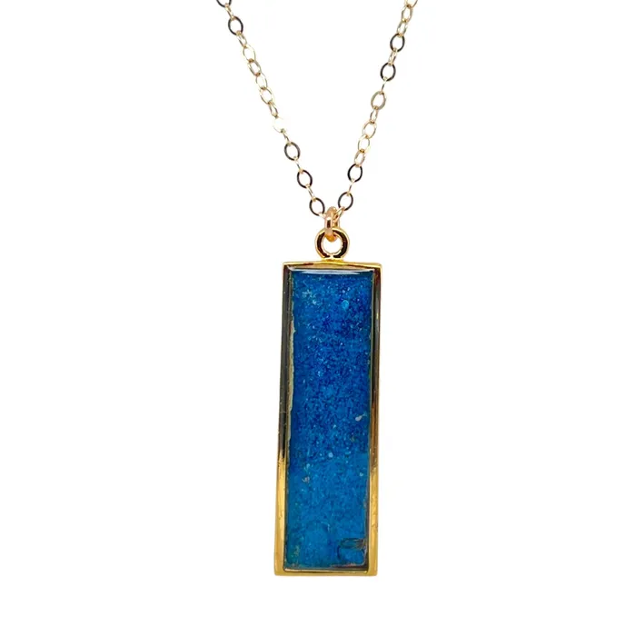 Necklaces U of M Campus Rock Nechelle Necklace Gold