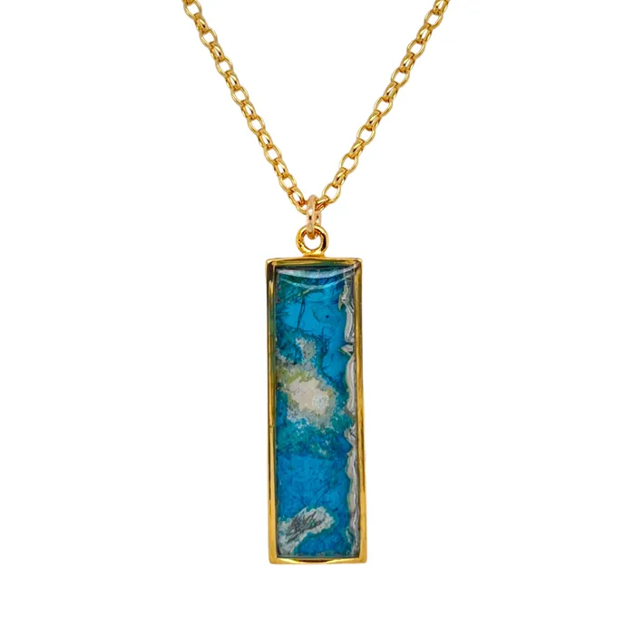 Necklaces U of M Campus Rock Nechelle Necklace Gold