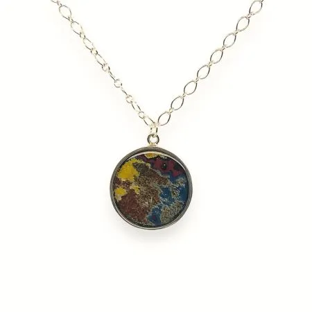 Nicole Necklace Silver Detroit Graffiti Necklaces
