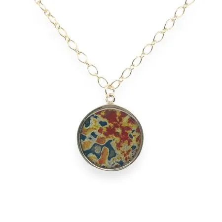 Nicole Necklace Silver Detroit Graffiti Necklaces