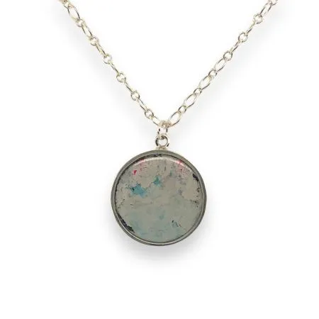 Nicole Necklace Silver Detroit Graffiti Necklaces