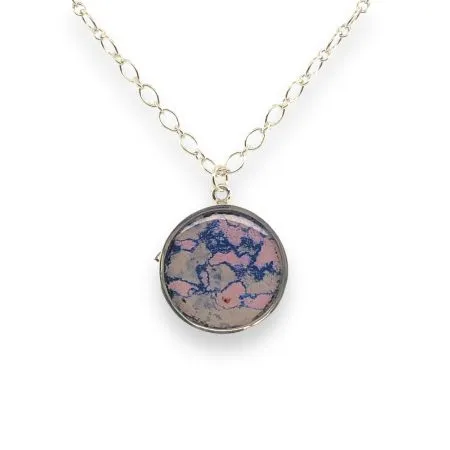 Nicole Necklace Silver Detroit Graffiti Necklaces