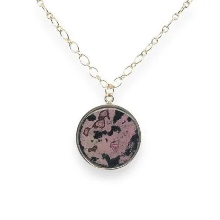 Nicole Necklace Silver Detroit Graffiti Necklaces