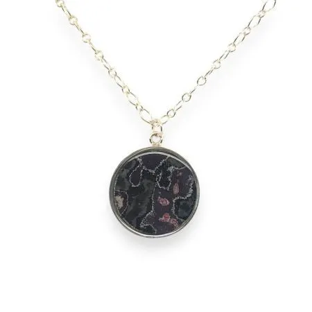 Nicole Necklace Silver Detroit Graffiti Necklaces
