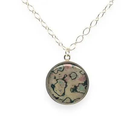 Nicole Necklace Silver Detroit Graffiti Necklaces