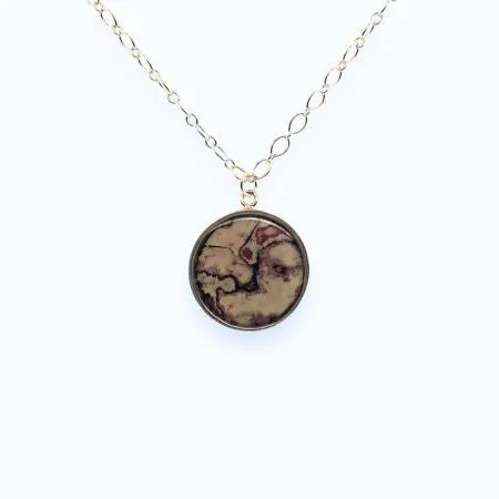 Nicole Necklace Silver Detroit Graffiti Necklaces