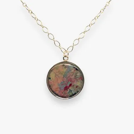Nicole Necklace Silver Detroit Graffiti Necklaces