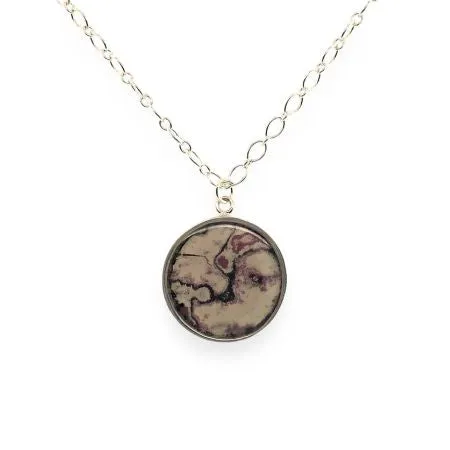 Nicole Necklace Silver Detroit Graffiti Necklaces