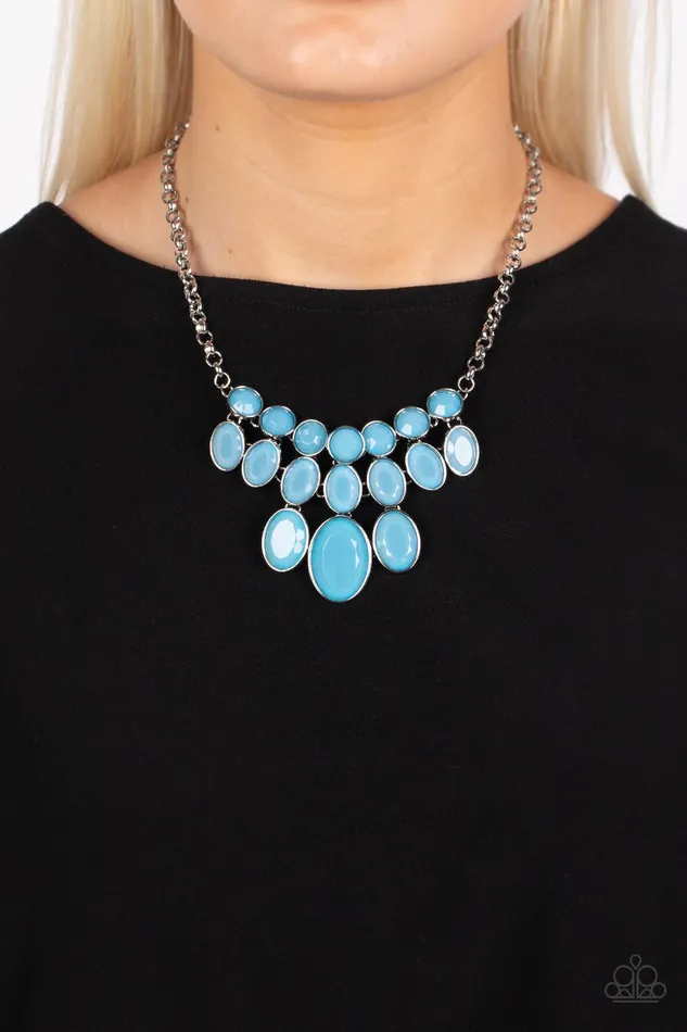 Paparazzi Delectable Daydream Blue Necklace A Finishing Touch Jewelry Necklaces Paparazzi Delectable Daydream Blue Necklace A Finishing Touch Jewelry Necklaces