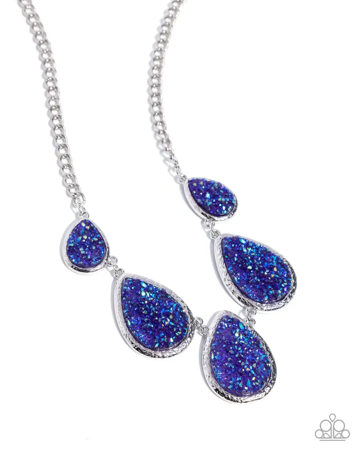 Paparazzi Geode Gamut Multi Necklace Paparazzi Accessories Necklaces