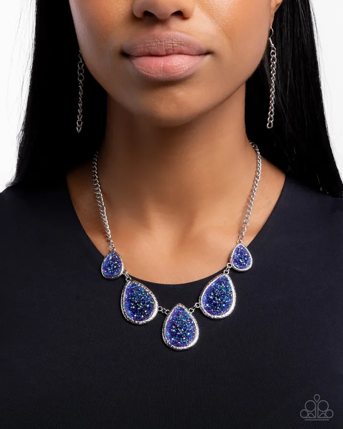 Paparazzi Geode Gamut Multi Necklace Paparazzi Accessories Necklaces