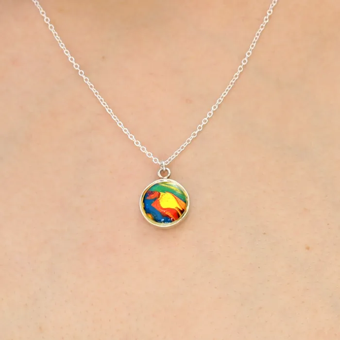 Pride Mural Amy Necklace Gold Necklaces