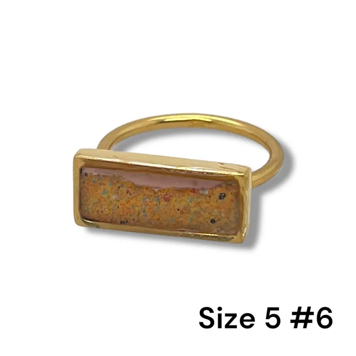 Rings Detroit Graffiti Lauren Ring Gold Size 5