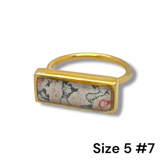 Rings Detroit Graffiti Lauren Ring Gold Size 5