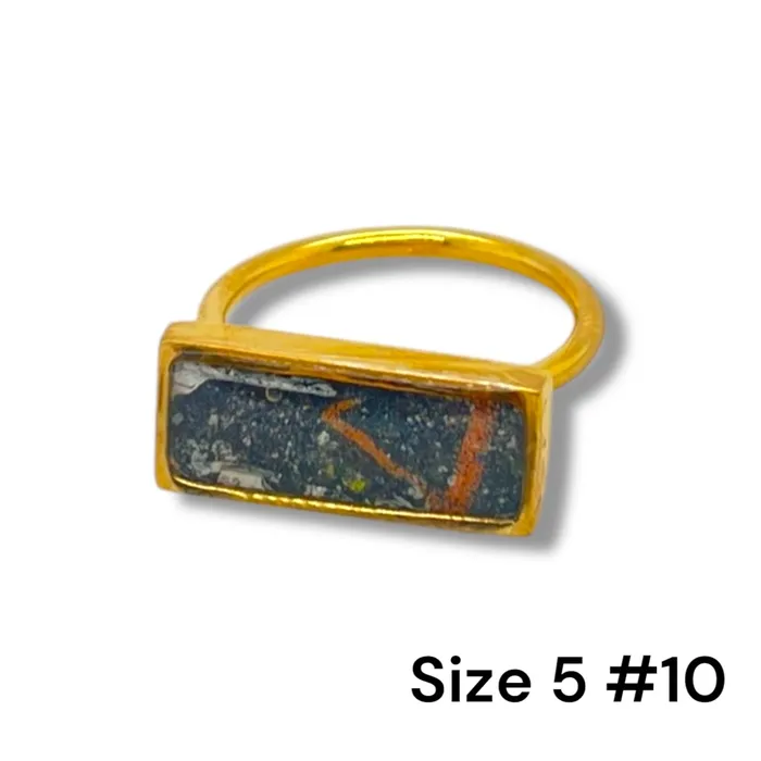 Rings Detroit Graffiti Lauren Ring Gold Size 5