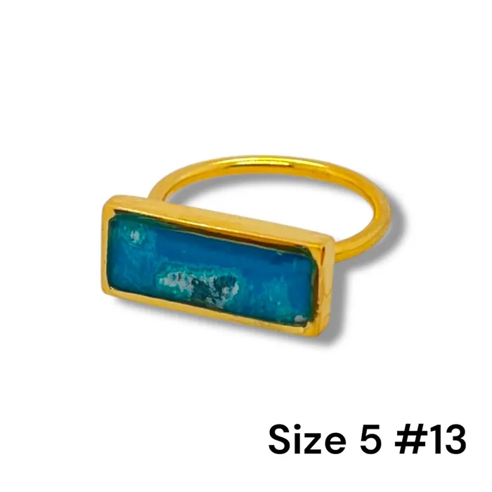 Rings Detroit Graffiti Lauren Ring Gold Size 5