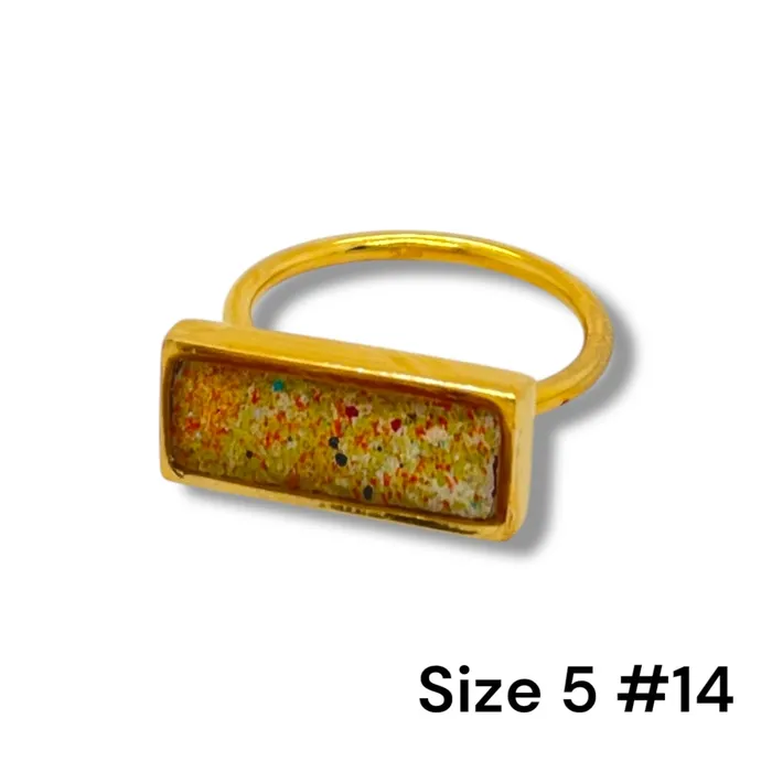 Rings Detroit Graffiti Lauren Ring Gold Size 5